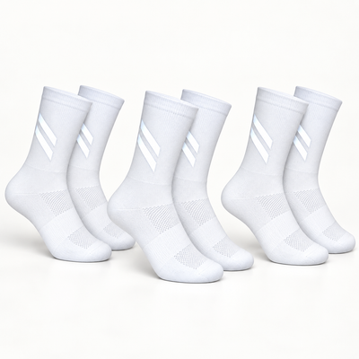 Core Reflective Socks - (3 Pack)