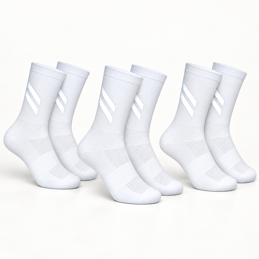 Core Reflective Socks - (3 Pack)
