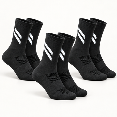 Core Reflective Socks - (3 Pack)