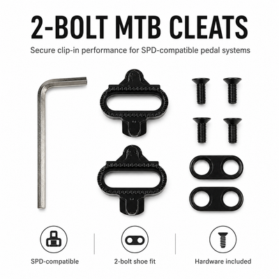 PACE 2-Bolt SPD-Compatible MTB Cleats