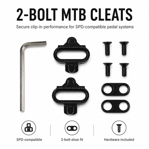 PACE 2-Bolt SPD-Compatible MTB Cleats