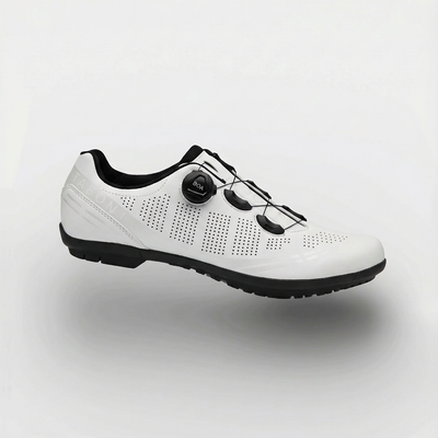 cycling shoes for platform pedals Calibre Flat Pedal Cycling Shoe White / US Men 7/7.5